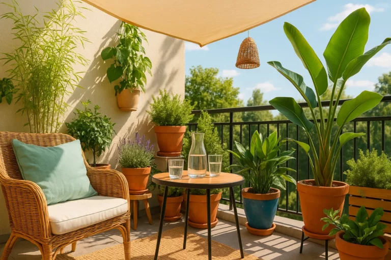 Varandas frescas: ideias simples de sombra, plantas e decoração para o calor de fim de ano