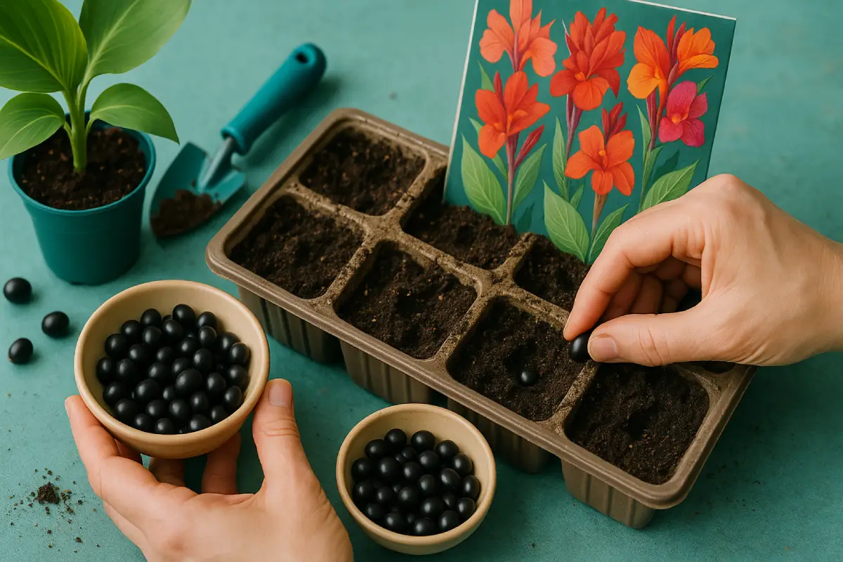 Graines de cannas : quand et comment les semer au jardin