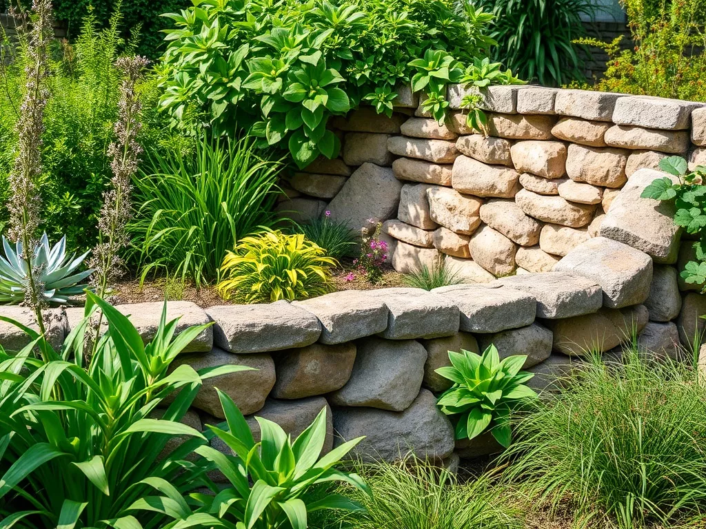 Muret en pierre, comment bien structurer un jardin