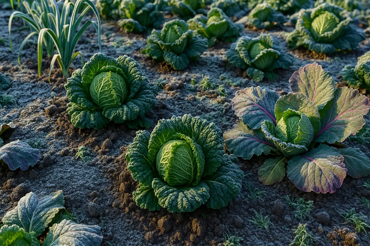 Que planter au potager en décembre : les légumes résistants au froid