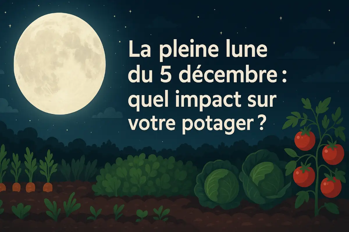 La pleine lune du 5 décembre : quel impact sur votre potager ?