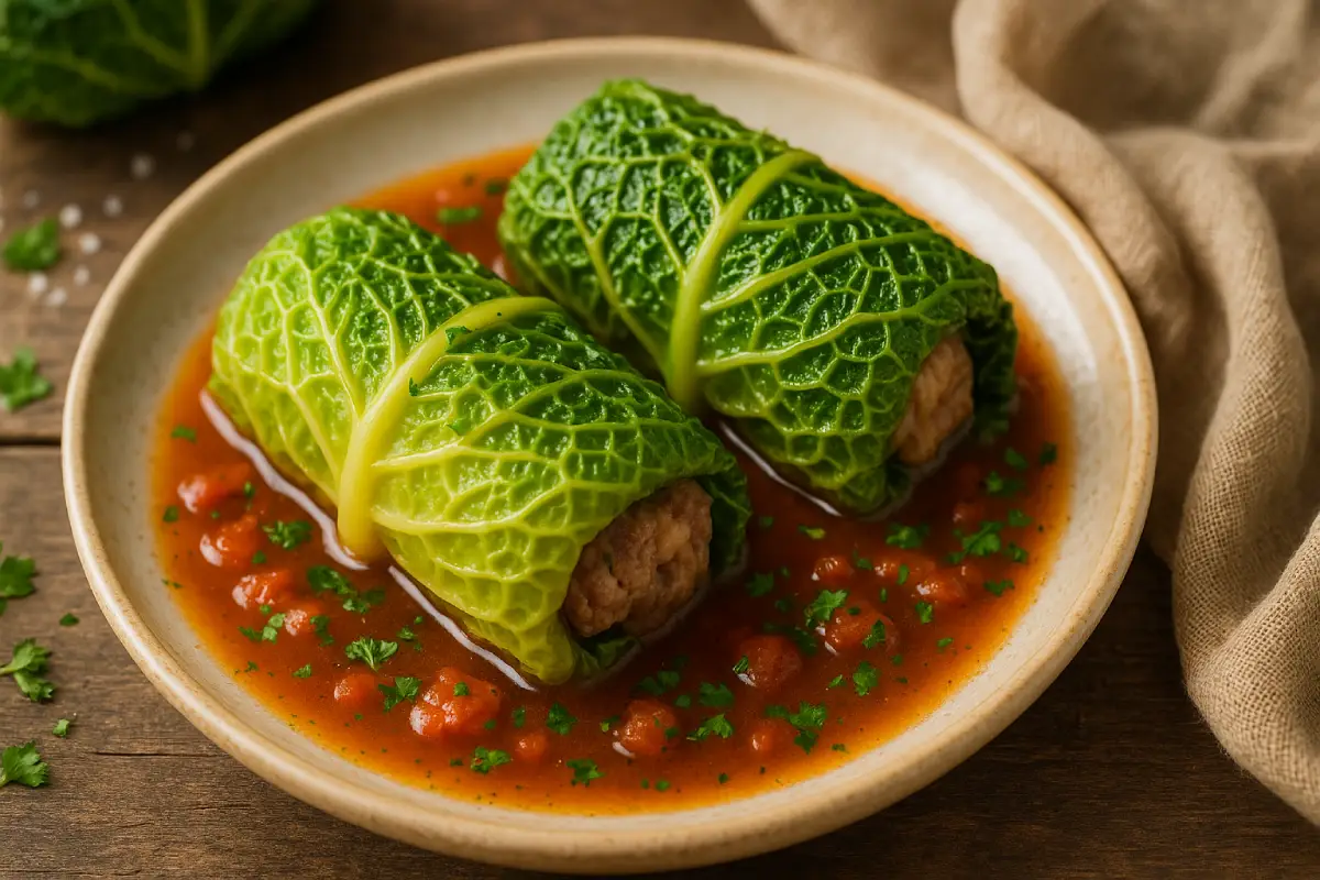 Chou farci à la viande hachée : la recette simple du potager pour 4 personnes