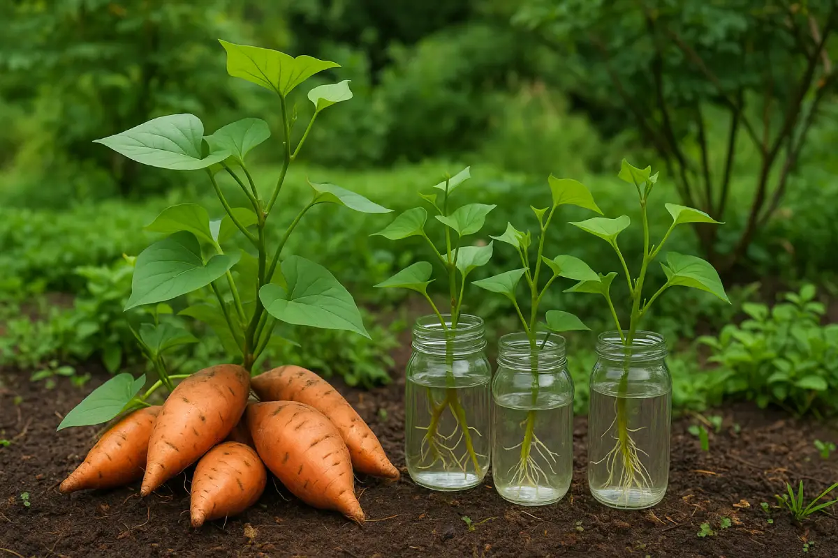 Mes conseils pratiques pour vos boutures de patates douces