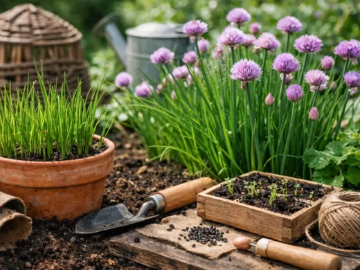 Ciboulette : les secrets d&rsquo;un semis réussi et d&rsquo;une récolte généreuse
