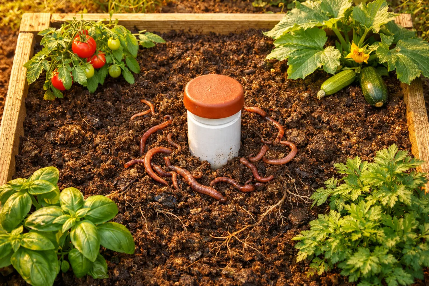 Tour de vers au jardin : le secret pour nourrir vos plantes sans effort