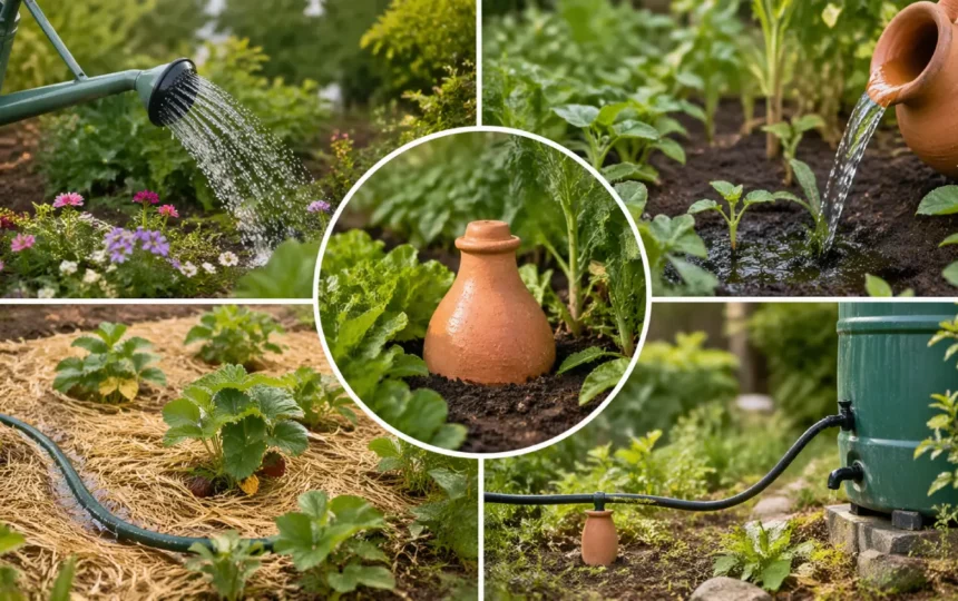 Alternatives au goutte à goutte : 5 solutions pour votre jardin