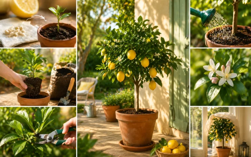 Faire pousser un citronnier : les bonnes pratiques pour réussir en pot ou en pleine terre