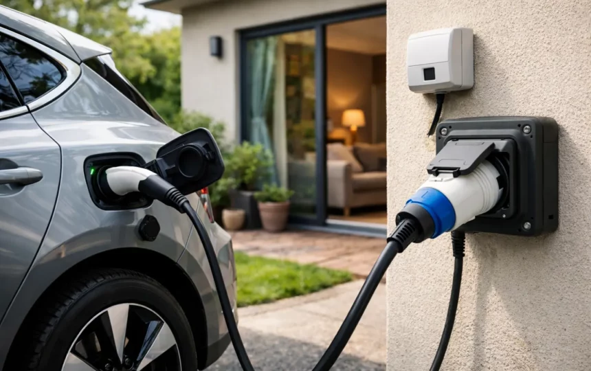 Voiture électrique : tout savoir sur la prise renforcée pour recharger chez soi