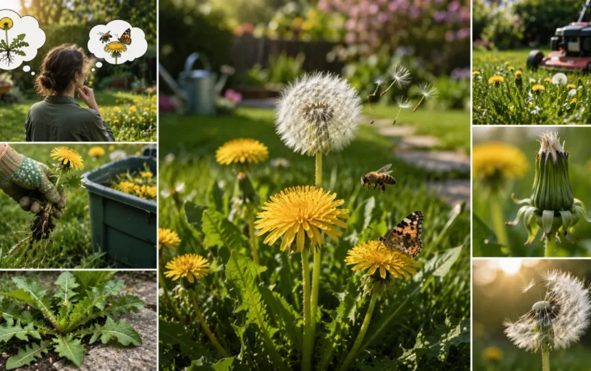 Pissenlit au jardin : faut-il vraiment s&rsquo;en débarrasser ?