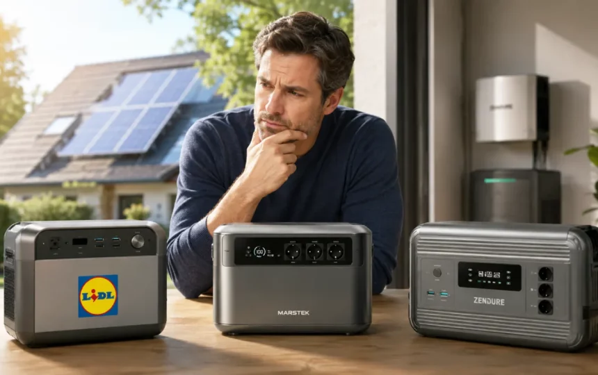 Batterie solaire Lidl, Marstek ou Zendure en 2026 : le vrai calcul de rentabilité que personne ne fait