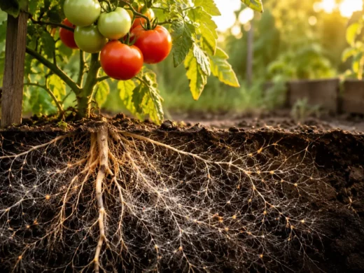 Ces champignons invisibles que vos tomates réclament en silence depuis le premier semis
