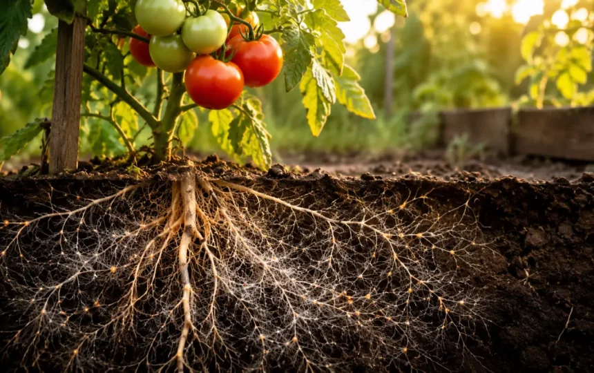 Ces champignons invisibles que vos tomates réclament en silence depuis le premier semis