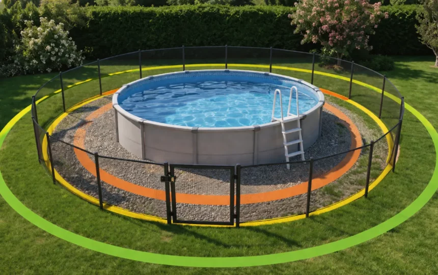 Piscine hors sol : la méthode des 3 cercles pour la sécuriser vraiment