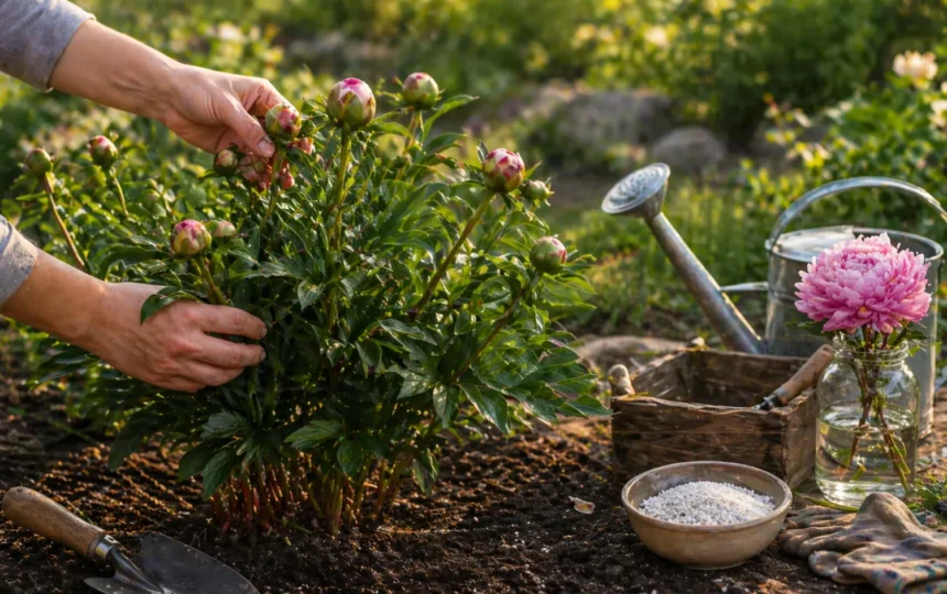 Votre pivoine ne fleurit pas ? Voici le déclic (simple) qui change tout début mai