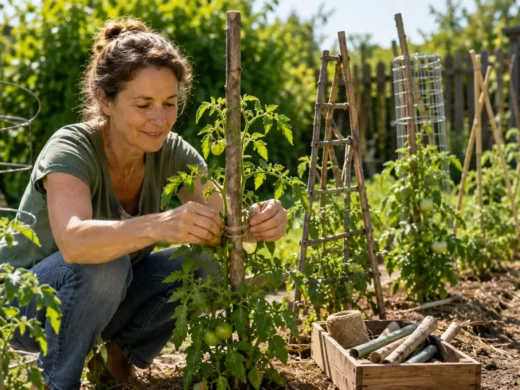 Tuteurs à tomates DIY : 5 idées récup à fabriquer avec ce que vous avez déjà