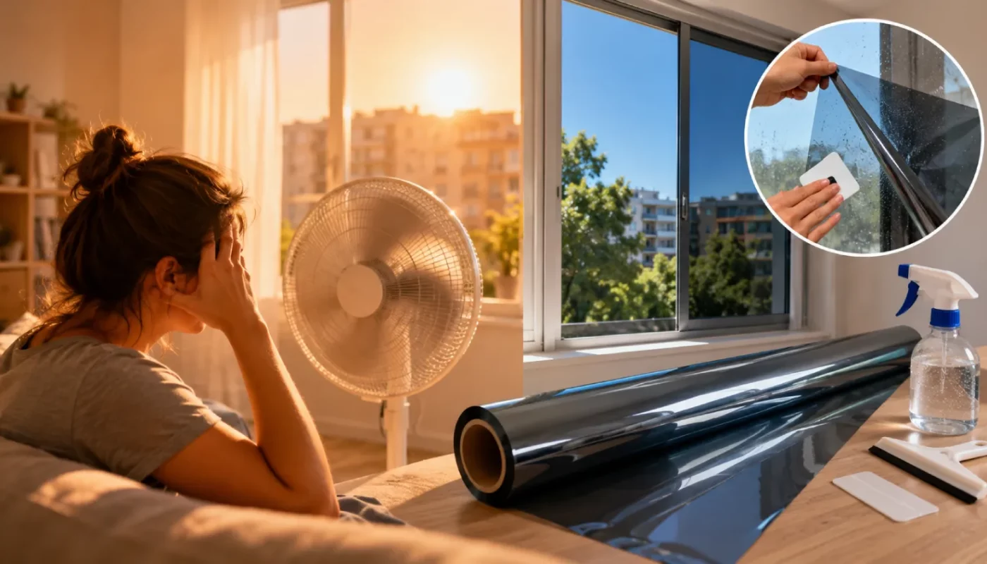 Film de fenêtre teinté : la solution anti-chaleur à moins de 5 € que personne ne pense à utiliser