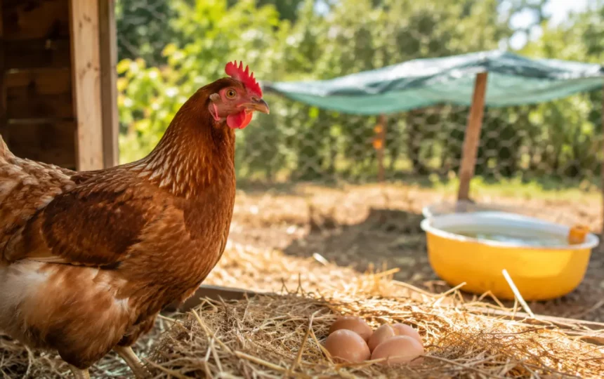 Canicule : voici pourquoi vos poules pondent moins (et comment inverser la tendance)