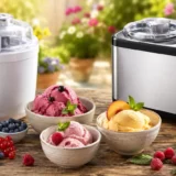 Fraises, abricots, framboises… quelle machine choisir pour transformer les fruits du jardin en glaces maison ?