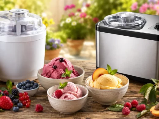 Fraises, abricots, framboises… quelle machine choisir pour transformer les fruits du jardin en glaces maison ?