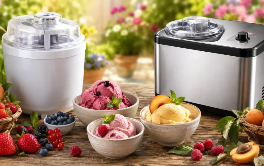 Fraises, abricots, framboises… quelle machine choisir pour transformer les fruits du jardin en glaces maison ?