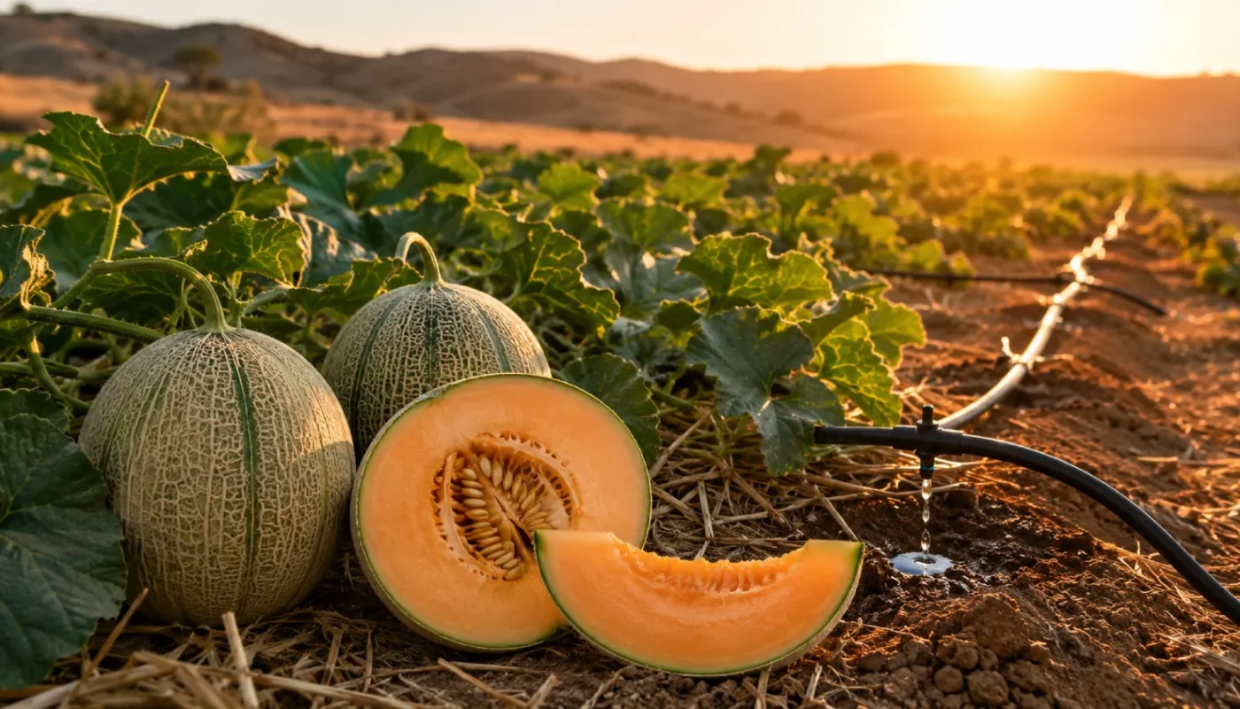 Cultiver des melons sucrés malgré la sécheresse et les restrictions d&rsquo;eau