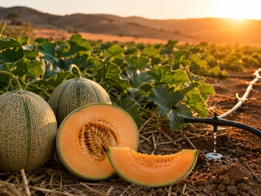 Cultiver des melons sucrés malgré la sécheresse et les restrictions d’eau