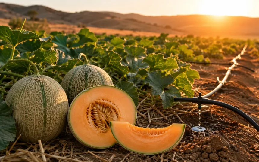 Cultiver des melons sucrés malgré la sécheresse et les restrictions d&rsquo;eau