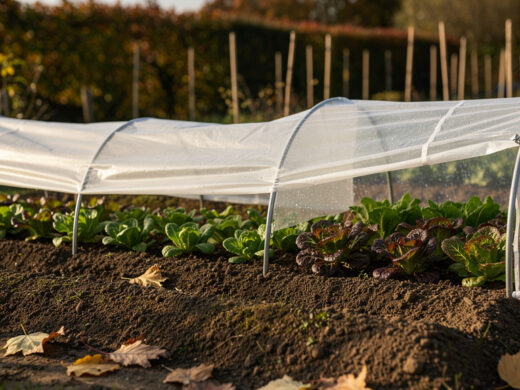 Salades d’automne : voile de forçage ou mini-tunnel, lequel tient vraiment ?