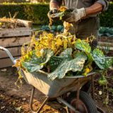 Fanes et feuilles malades : ce qui part au compost, ce qui doit en sortir