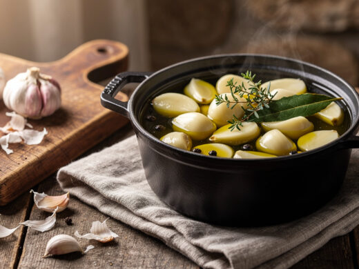 Ail confit au four : des gousses fondantes en une heure de chaleur douce