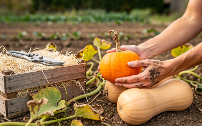 Récolte des courges : 4 signes plus fiables que la couleur