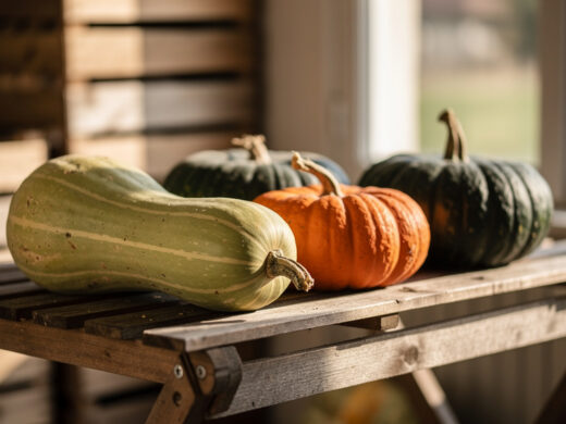 Courges encore vertes en fin de saison : ce qui peut encore changer après la récolte