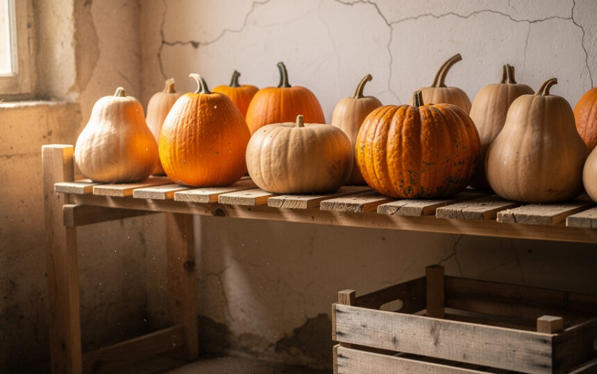 Cave, garage ou maison : où vos courges tiendront-elles le plus longtemps ?