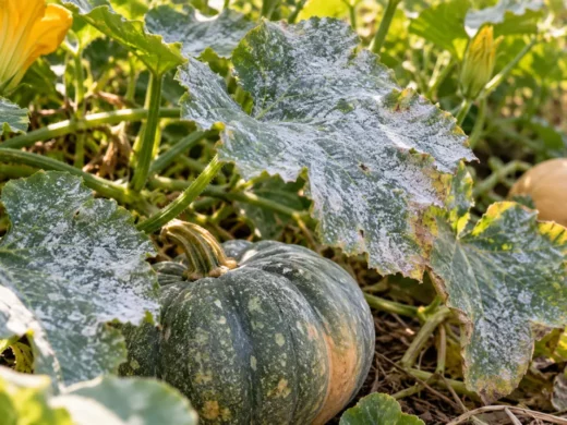Oïdium sur les courges en septembre : couper, traiter ou laisser faire ?