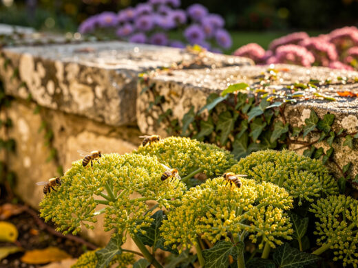 Les fleurs qui font encore manger les abeilles quand l&rsquo;été s&rsquo;en va