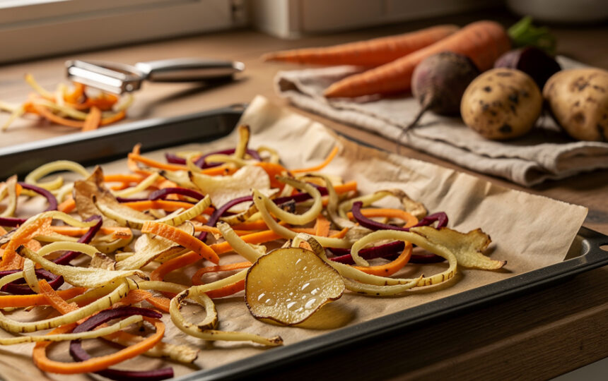 Chips d&rsquo;épluchures au four : celles qui croustillent vraiment (et celles qui ramollissent)