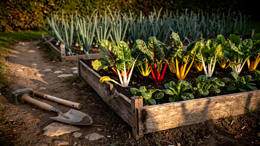 Une bordure de potager qui tient des années, sans béton ni plastique neuf