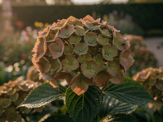 Hortensias fanés : attendre, c’est protéger les fleurs de l’an prochain