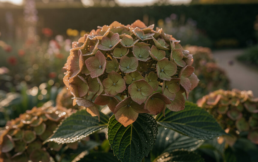 Hortensias fanés : attendre, c&rsquo;est protéger les fleurs de l&rsquo;an prochain