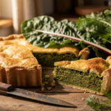 Tarte aux feuilles du potager : une base qui s&rsquo;adapte à la cagette du jour