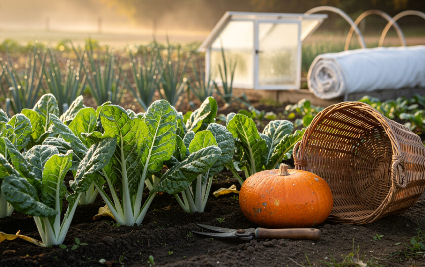 Le potager bascule en octobre : semis, récoltes et protections de la semaine