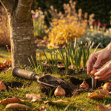 Bulbes de printemps : planter en taches plutôt qu&rsquo;en rangs